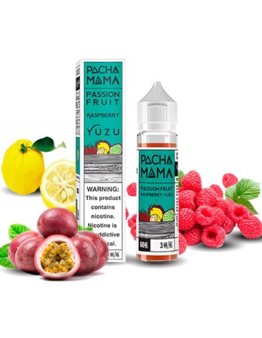 Passion Fruit Raspberry Yuzu - 50ml TPD - Pachamama